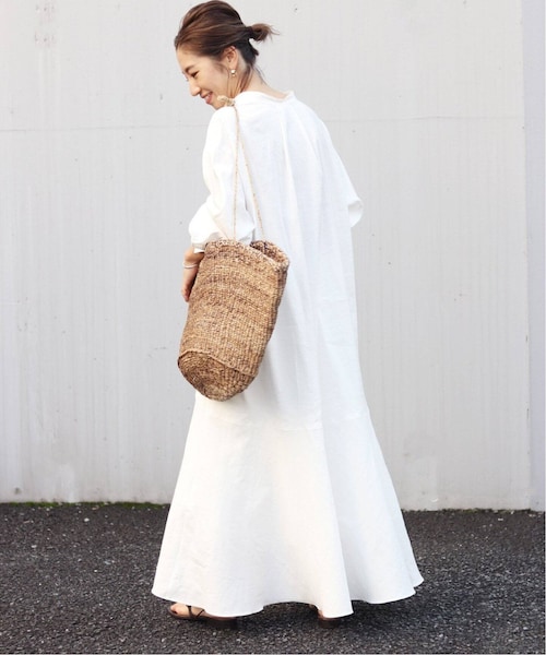 プラージュ　Flare Hem SH ワンピース plage（プラージュ）の「《WEB限定追加》Flare Hem SH