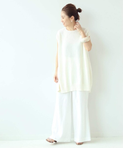 plage(プラージュ)の「Linen Bias パンツ◆(パンツ・ブラック/34/36/38/在庫なし)」の22枚目の写真