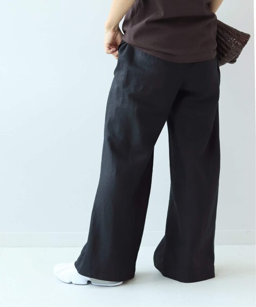 plage(プラージュ)の「Linen Bias パンツ◆(パンツ・ブラック/34/36/38/在庫なし)」の20枚目の写真