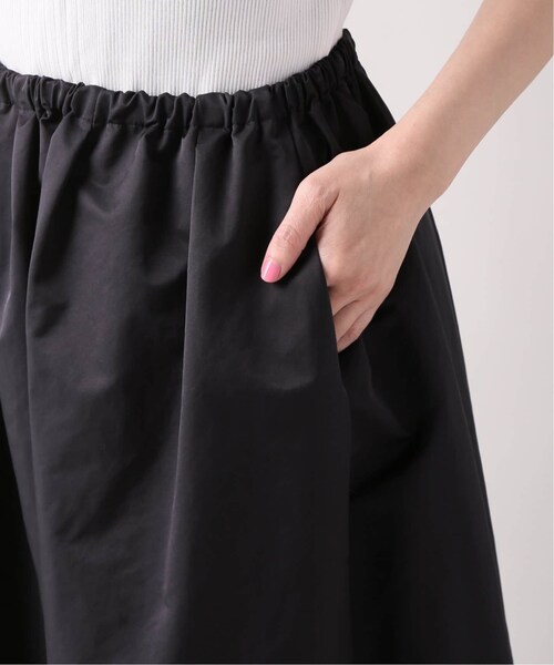 plage(プラージュ)の「Satin ギャザースカート◆(スカート・ブラック/36/在庫なし/38)」の12枚目の写真
