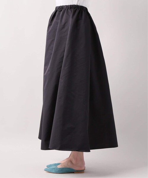 plage(プラージュ)の「Satin ギャザースカート◆(スカート・ブラック/36/在庫なし/38)」の8枚目の写真