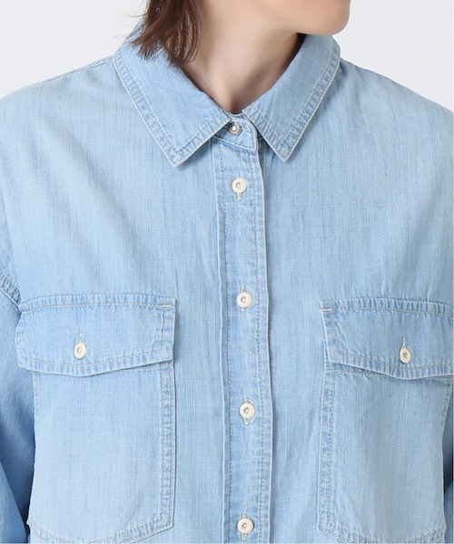 SLOBE IENA（スローブイエナ）の「LE DENIM light oz シャツ
