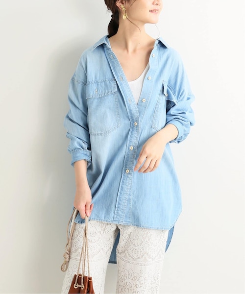Le denim シャツ スローブイエナ SLOBE IENA｜《WEB限定/追加予約》LE DENIM BDUシャツ | Rakuten