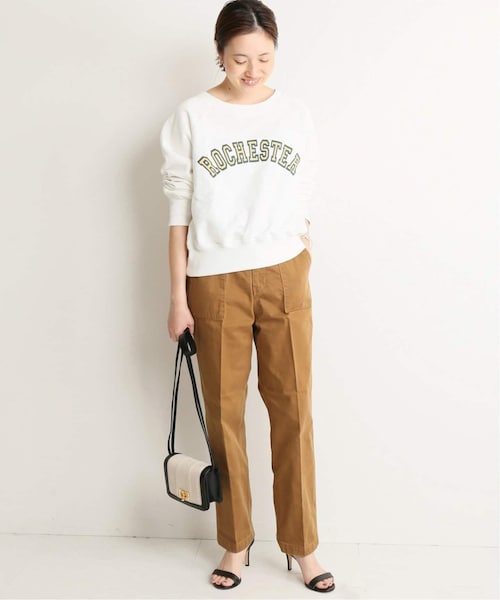 IENA◆LIEN ハイカウントチノ ワイドパンツ LIEN ハイカウントチノ ワイドパンツ | イエナ(IENA) | マルイウェブ