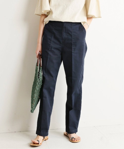 SLOBE IENA（スローブイエナ）の「ベイカーパンツ◆（パンツ・キャメル/36/在庫なし/38/40）」の3枚目の写真