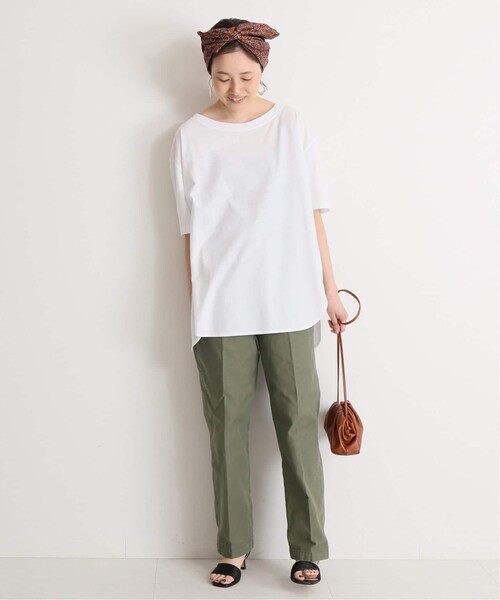 SLOBE IENA（スローブイエナ）の「ベイカーパンツ◆（パンツ・キャメル/36/在庫なし/38/40）」の5枚目の写真