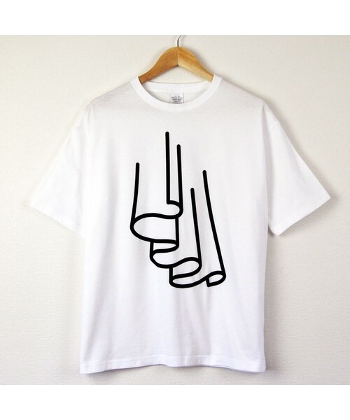 no brand(ノーブランド)の「襞図Tシャツ/ビッグシルエット(Tシャツ/カットソー・その他)」の1枚目の写真