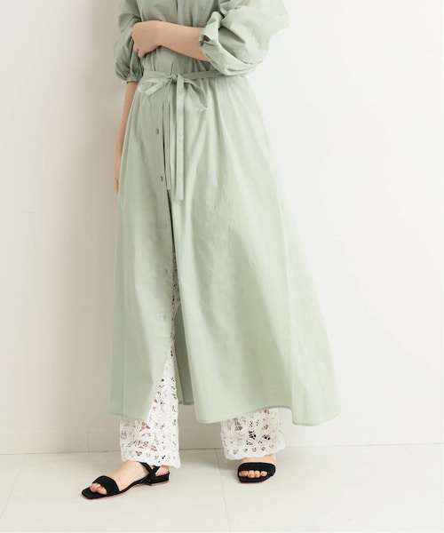 SLOBE IENA（スローブイエナ）の「バテンレース フレアパンツ  