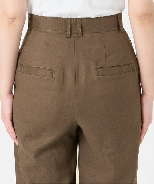 SLOBE IENA（スローブイエナ）の「ウォッシャブルフレンチリネンハイウエストパンツ◆（パンツ・ナチュラル/36/38/40/在庫なし/残り1点）」の12枚目の写真