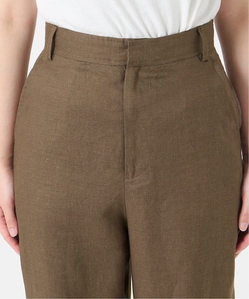 SLOBE IENA（スローブイエナ）の「ウォッシャブルフレンチリネンハイウエストパンツ◆（パンツ・ナチュラル/36/38/40/在庫なし/残り1点）」の11枚目の写真