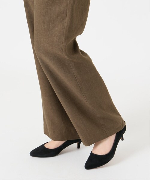SLOBE IENA（スローブイエナ）の「ウォッシャブルフレンチリネンハイウエストパンツ◆（パンツ・ナチュラル/36/38/40/在庫なし/残り1点）」の14枚目の写真