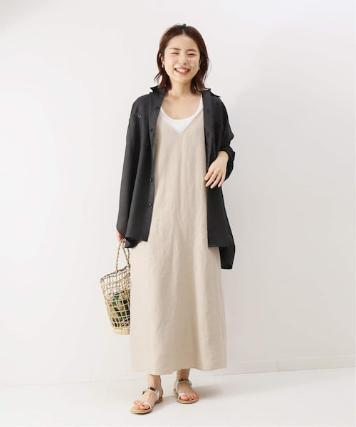 Spick & Span（スピックアンドスパン）の「リネンライク シャツ