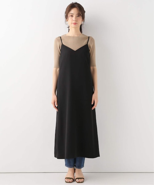 spick and span ナイロンタスランティアードキャミワンピース Spick & Span（スピックアンドスパン）の「ナイロンタスラン