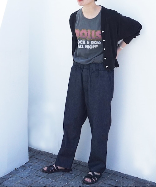 journal standard luxe 60Zデニムサルエルパンツ M JOURNAL STANDARD