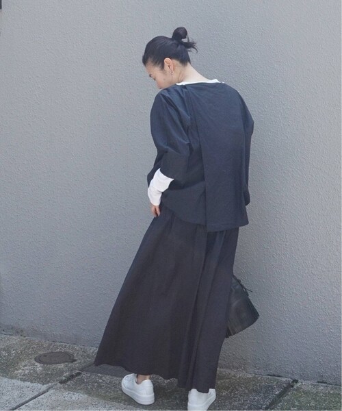 JOURNAL STANDARD LUXE（ジャーナルスタンダード　ラックス）の「LRタンブラー マキシスカート◆（スカート・ブラウン/フリー/在庫なし）」の15枚目の写真