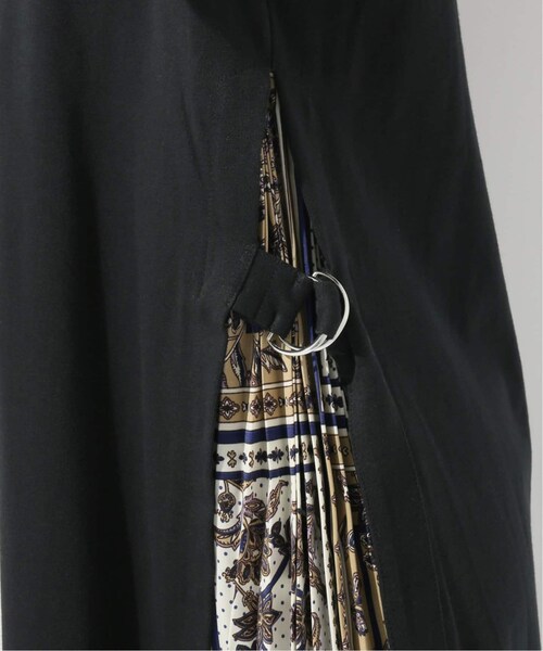 B.C STOCK（ベーセーストック）の「シルケットテンジクサイドプリーツワンピース◆（ワンピース/ドレス・ブラック/フリー/在庫なし）」の20枚目の写真