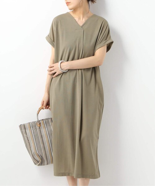 B.C STOCK(ベーセーストック)の「カットミラノスキッパーワンピース◆(ワンピース/ドレス・ブラック/フリー/在庫あり)」の2枚目の写真