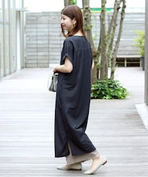 B.C STOCK | カットミラノスキッパーワンピース◆(ワンピース/ドレス)