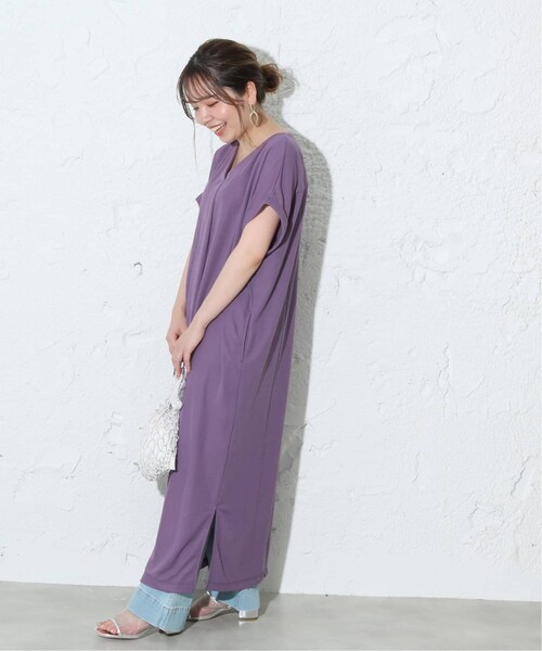 B.C STOCK(ベーセーストック)の「カットミラノスキッパーワンピース◆(ワンピース/ドレス・ブラック/フリー/在庫あり)」の7枚目の写真