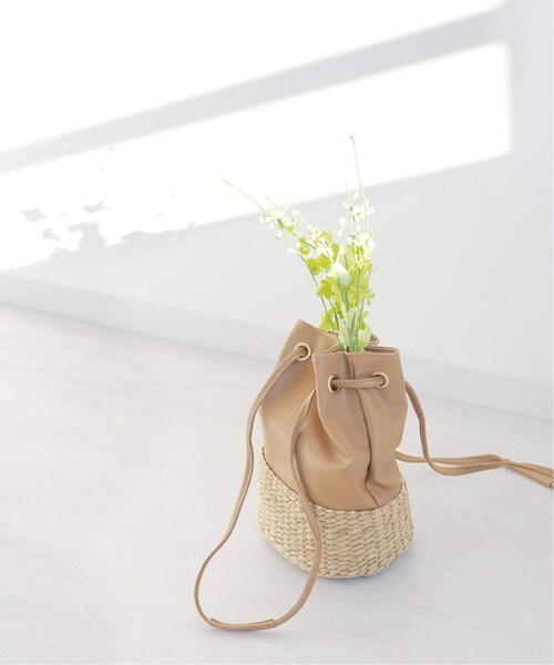 B.C STOCK(ベーセーストック)の「シーグラスコンビショルダーBAG(バッグ・ホワイト/フリー/(010)/在庫なし)」の3枚目の写真