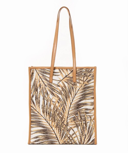 B.C STOCK（ベーセーストック）の「ボタニカルトートBAG◆（バッグ・キャメル/フリー/在庫あり/(025)）」の10枚目の写真