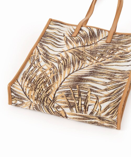 B.C STOCK（ベーセーストック）の「ボタニカルトートBAG◆（バッグ・キャメル/フリー/在庫あり/(025)）」の15枚目の写真