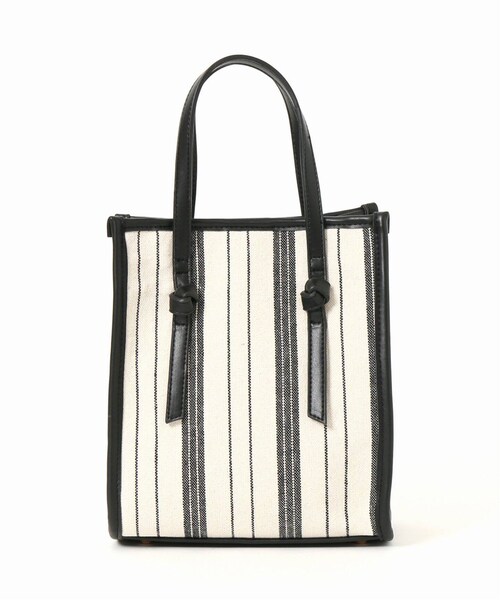 B.C STOCK(ベーセーストック)の「パイピングストライプトートBAG◆(バッグ・ブラック/フリー/(001)/在庫なし)」の17枚目の写真