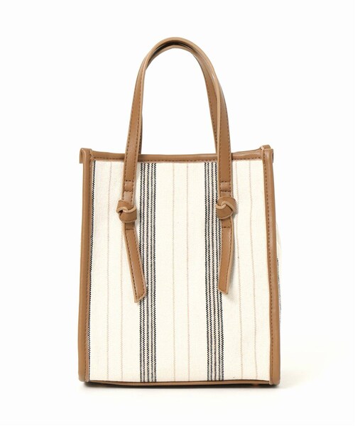 B.C STOCK(ベーセーストック)の「パイピングストライプトートBAG◆(バッグ・ブラック/フリー/(001)/在庫なし)」の18枚目の写真