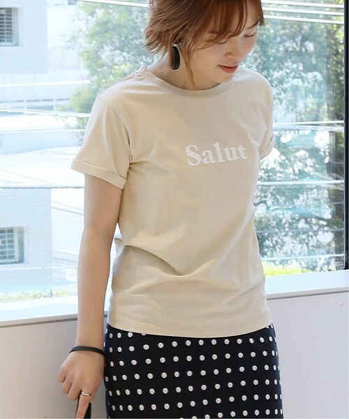 La Totalite ラトータリテ の Salut ロゴtee トップス Wear