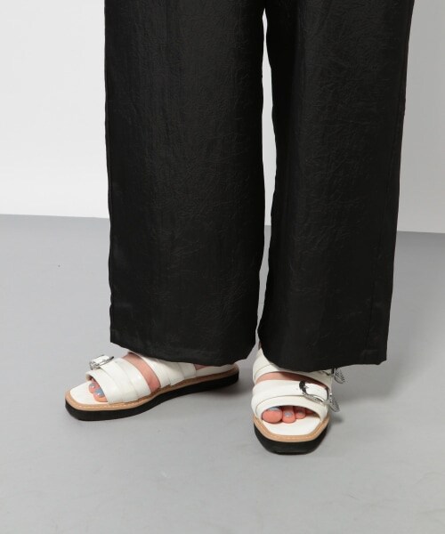 PAGEBOY（ページボーイ）の「クラッシュサテンパンツ（パンツ・レディース・ブラック/グレージュ/ライム・F）」の18枚目の写真