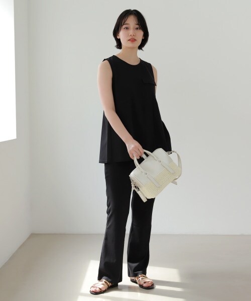 PAGEBOY（ページボーイ）の「ザツザイコンビボストン（バッグ・レディース・オフホワイト/ブラック・FREE）」の5枚目の写真