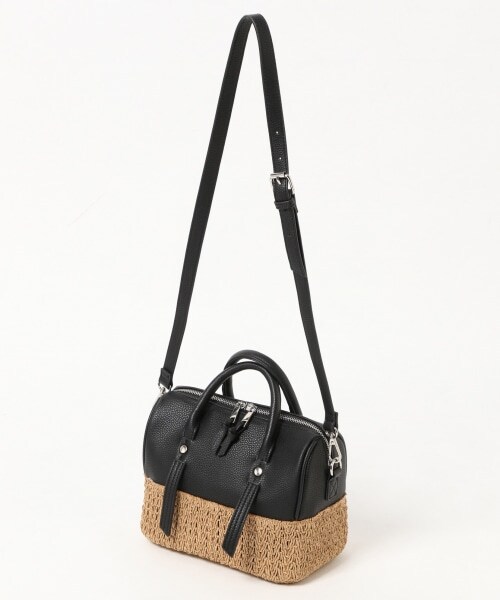 PAGEBOY（ページボーイ）の「ザツザイコンビボストン（バッグ・レディース・オフホワイト/ブラック・FREE）」の8枚目の写真