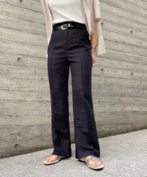PAGEBOY | アサレーヨンフレアスリットパンツ(パンツ)