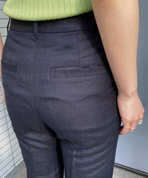 PAGEBOY（ページボーイ）の「アサレーヨンフレアスリットパンツ（パンツ・レディース・ブラック/グレージュ/パープル・S/M）」の17枚目の写真