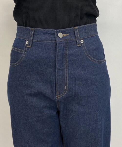 PAGEBOY（ページボーイ）の「【期間限定プライス】ライトオンスコクーンデニムパンツ（パンツ・レディース・ブラック/ブルー/インディゴ/カスノコシ・25(Sサイズ)/26(Mサイズ)）」の13枚目の写真