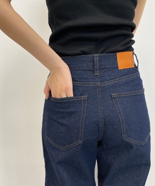 PAGEBOY（ページボーイ）の「【期間限定プライス】ライトオンスコクーンデニムパンツ（パンツ・レディース・ブラック/ブルー/インディゴ/カスノコシ・25(Sサイズ)/26(Mサイズ)）」の16枚目の写真