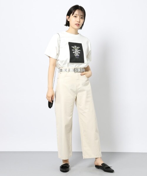 PAGEBOY（ページボーイ）の「【期間限定プライス】ライトオンスコクーンデニムパンツ（パンツ・レディース・ブラック/ブルー/インディゴ/カスノコシ・25(Sサイズ)/26(Mサイズ)）」の5枚目の写真