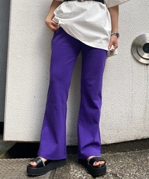PAGEBOY | バックスリットカットフレアパンツ(パンツ)