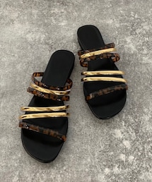 PAGEBOY | クリアフラットサンダル【追加予約】(シューズ)