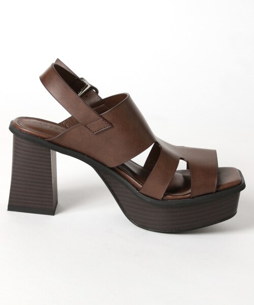 PAGEBOY(ページボーイ)の「ヘビーソールサンダル(シューズ・レディース・ブラック/ダークブラウン・M(23.5cm)/L(24.5cm))」の19枚目の写真