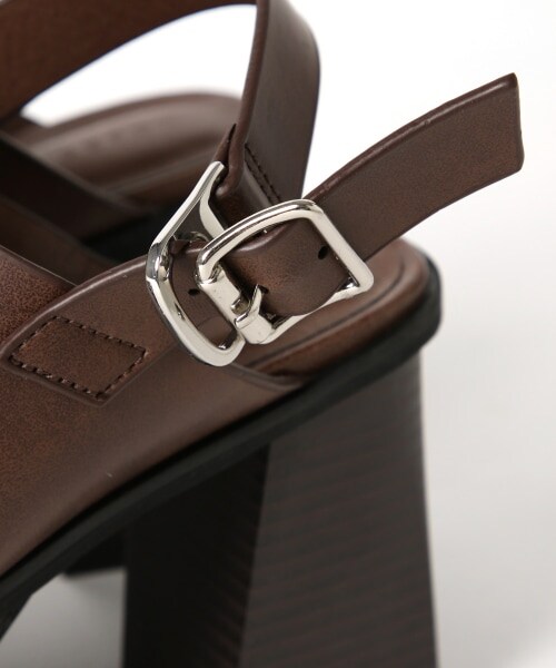 PAGEBOY(ページボーイ)の「ヘビーソールサンダル(シューズ・レディース・ブラック/ダークブラウン・M(23.5cm)/L(24.5cm))」の16枚目の写真