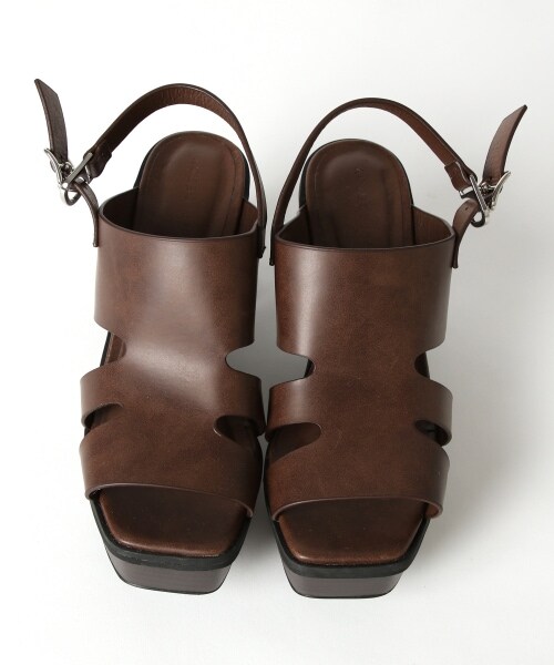 PAGEBOY(ページボーイ)の「ヘビーソールサンダル(シューズ・レディース・ブラック/ダークブラウン・M(23.5cm)/L(24.5cm))」の12枚目の写真