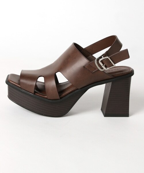 PAGEBOY(ページボーイ)の「ヘビーソールサンダル(シューズ・レディース・ブラック/ダークブラウン・M(23.5cm)/L(24.5cm))」の18枚目の写真