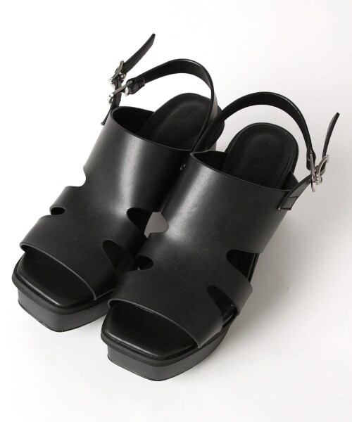 PAGEBOY(ページボーイ)の「ヘビーソールサンダル(シューズ・レディース・ブラック/ダークブラウン・M(23.5cm)/L(24.5cm))」の10枚目の写真