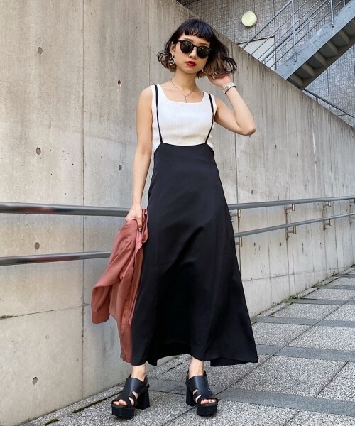 PAGEBOY(ページボーイ)の「ヘビーソールサンダル(シューズ・レディース・ブラック/ダークブラウン・M(23.5cm)/L(24.5cm))」の6枚目の写真
