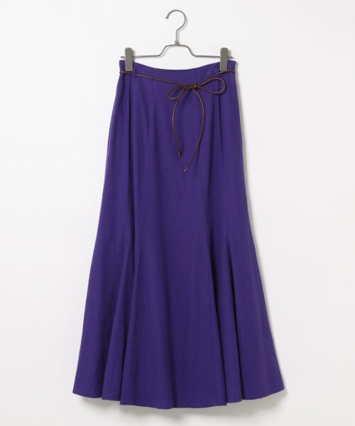 PAGEBOY（ページボーイ）の「リネンレーヨンマーメイドスカート【新色追加】（スカート・レディース・ブラック/グレージュ/パープル/ピスタチオ・F）」の13枚目の写真