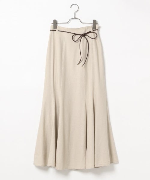 PAGEBOY（ページボーイ）の「リネンレーヨンマーメイドスカート【新色追加】（スカート・レディース・ブラック/グレージュ/パープル/ピスタチオ・F）」の12枚目の写真