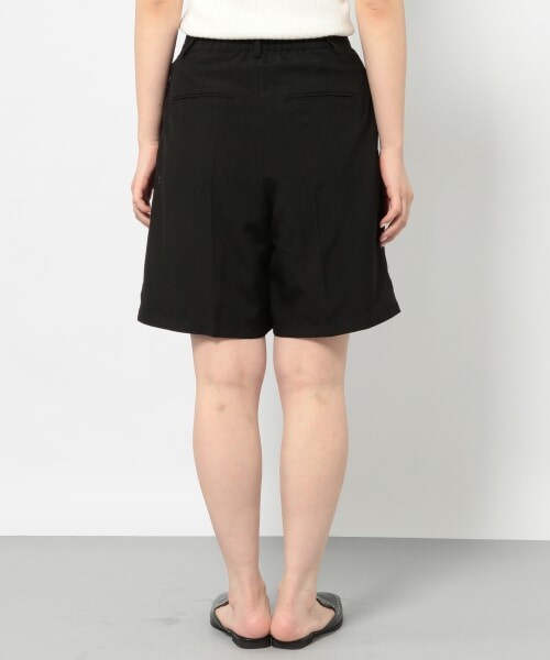 PAGEBOY（ページボーイ）の「【期間限定プライス】SETUPショートトラウザー（パンツ・レディース・ブラック/ベージュ/グリーン・F）」の11枚目の写真