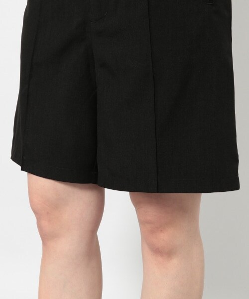 PAGEBOY（ページボーイ）の「【期間限定プライス】SETUPショートトラウザー（パンツ・レディース・ブラック/ベージュ/グリーン・F）」の16枚目の写真