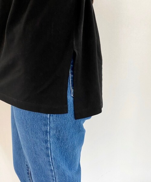 PAGEBOY（ページボーイ）の「ワンショルレイヤードカットソー（トップス・レディース・オフホワイト/ブラック/グレージュ・F）」の14枚目の写真